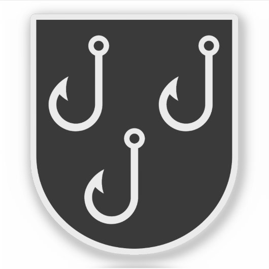 Het wapen van Emmen, Zwitserland Sticker (Voorkant)