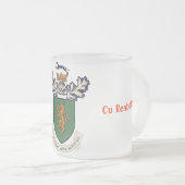 Het wapen van Farrell Clan van Ierland Matglas Koffiemok (Voorkant rechts)