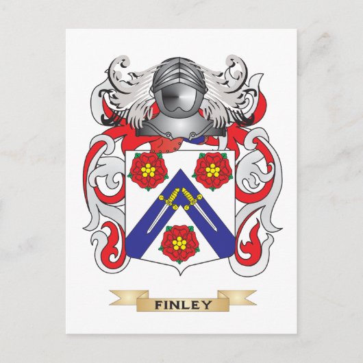 Het wapen van Finley Briefkaart (Voorkant)
