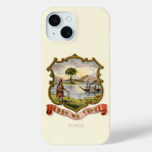 Het wapen van Florida (1876) iPhone 15 Case