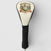 Het wapen van Florida (1876) Golfheadcover (Voorkant)