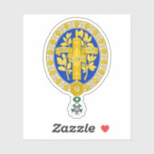 Het wapen van Frankrijk (1905-1953) Sticker (Vel)