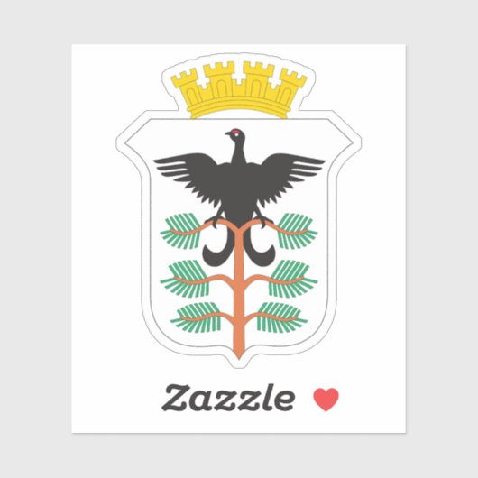 Het wapen van Hamar Sticker (Vel)