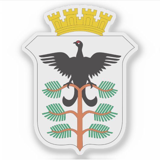 Het wapen van Hamar Sticker (Voorkant)