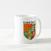 het wapen van het Baskenland (Euskal Herria), Koffiemok (Voorkant rechts)
