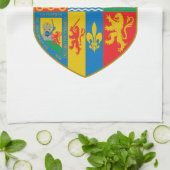 het wapen van het Baskenland (Euskal Herria), Theedoek (Gevouwen)