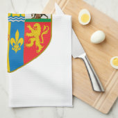 het wapen van het Baskenland (Euskal Herria), Theedoek (Quarter Fold)