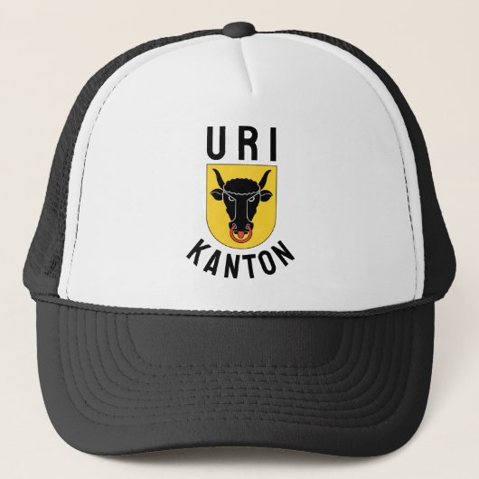 Het wapen van het kanton Uri Trucker Pet (Voorkant)