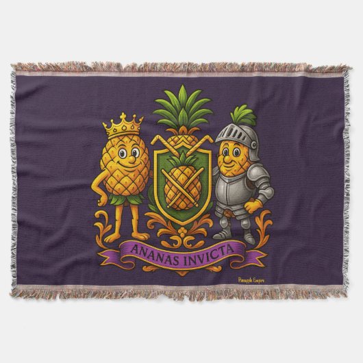 Het wapen van het Pineapple Empire Deken (Voorkant)