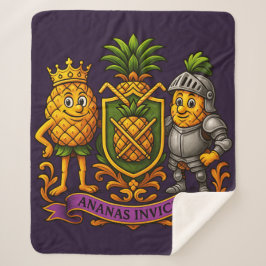 Het wapen van het Pineapple Empire Sherpa Deken