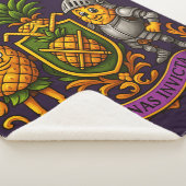 Het wapen van het Pineapple Empire Sherpa Deken (3/4)