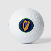 Het wapen van Ierland Logo Golfballen (Voorkant)