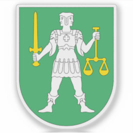 Het wapen van Kongsberg Sticker