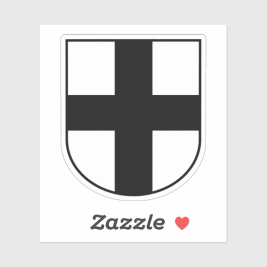 Het wapen van Köniz Sticker (Vel)