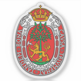 Het wapen van Kristiansand Sticker