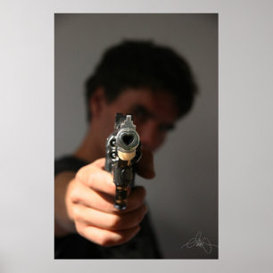 Het wapen van liefde dat dood is. poster
