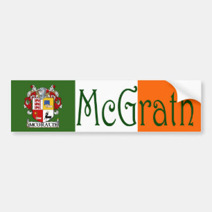 Het wapen van McGrath Vlag Bumpersticker