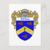 Het wapen van McKay (Mantled) Briefkaart (Voorkant)