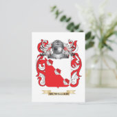 Het wapen van McWilliam (familiewapen) Briefkaart (Staand voorkant)