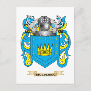 Het wapen van Mulder (familiewapen) Briefkaart