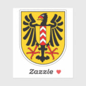 Het wapen van Neuchâtel, Zwitserland Sticker (Vel)