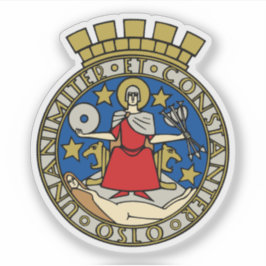 Het wapen van Oslo Sticker