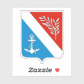 Het wapen van Porsgrunn Sticker (Vel)