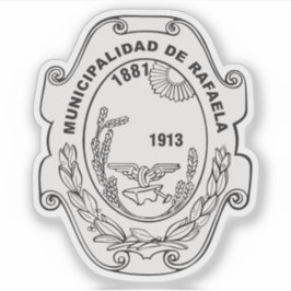 Het wapen van Rafaela (Santa Fe), Argentinië Sticker