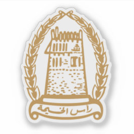 Het wapen van Ras al-Khaimah Sticker