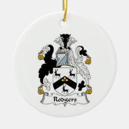Het wapen van Rodgers Keramisch Ornament