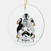 Het wapen van Rodgers Keramisch Ornament (Links)