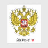 Het wapen van Rusland Sticker (Vel)