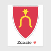 Het wapen van Rygge Sticker (Vel)