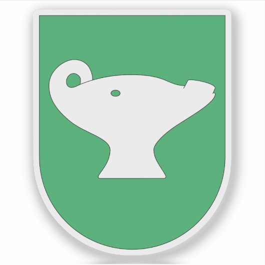 Het wapen van Sandnes Sticker (Voorkant)