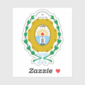 Het wapen van Santa Fe, Argentinië Sticker (Vel)