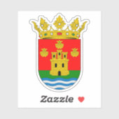 Het wapen van Santiago del Estero, Argentinië Sticker (Vel)