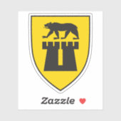 Het wapen van Sarpsborg Sticker (Vel)