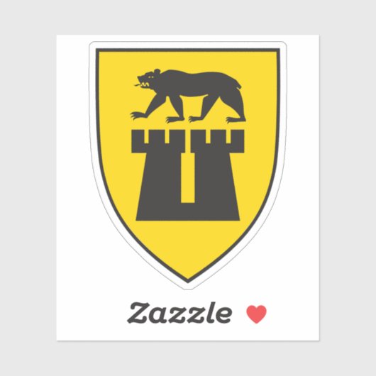 Het wapen van Sarpsborg Sticker (Vel)