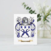 Het wapen van Shannon (familiewapen) Briefkaart