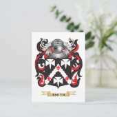 Het wapen van Smith (familiewapen) Briefkaart (Staand voorkant)