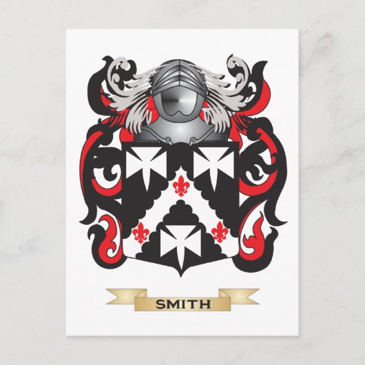Het wapen van Smith (familiewapen) Briefkaart (Voorkant)