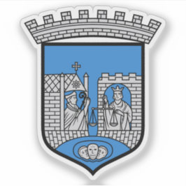 Het wapen van Trondheim Sticker