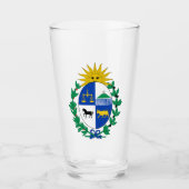 Het wapen van Uruguay Glass Glas (Voorkant)