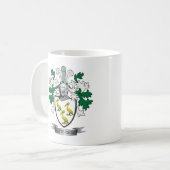 Het Wapenschild van CREST van de Familie van Koffiemok (Voorkant links)