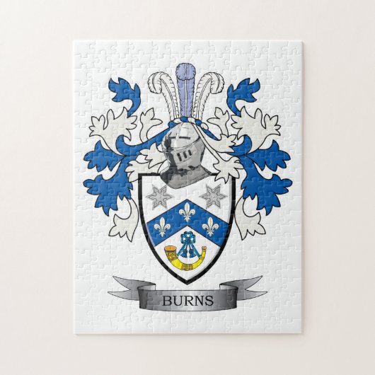 Het Wapenschild van CREST van de Familie van Legpuzzel (Verticaal)