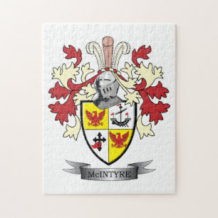 Het Wapenschild van CREST van de Familie van Legpuzzel