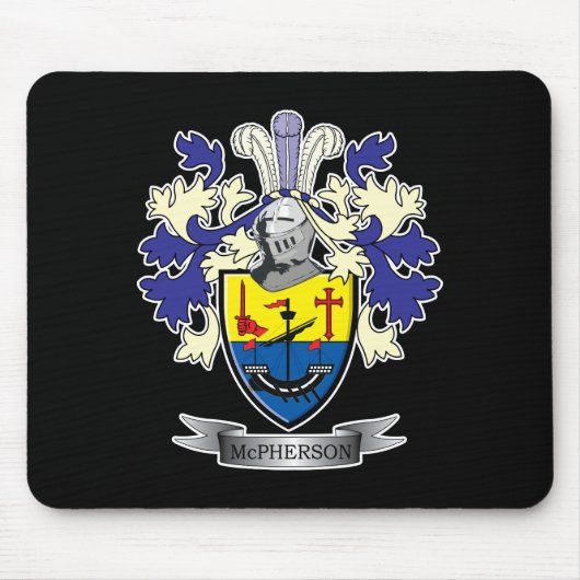 Het Wapenschild van CREST van de Familie van Muismat (Voorkant)