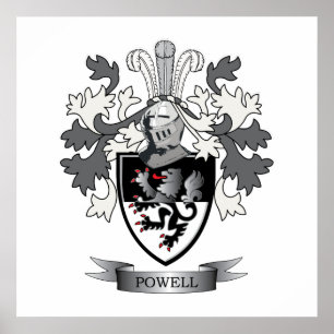 Het Wapenschild van CREST van de Familie van Poster