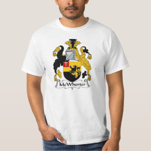 Het Wapenschild van CREST van de Familie van T-shirt
