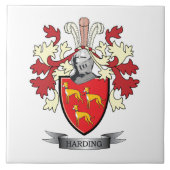 Het Wapenschild van CREST van de Familie van Tegeltje (Voorkant)